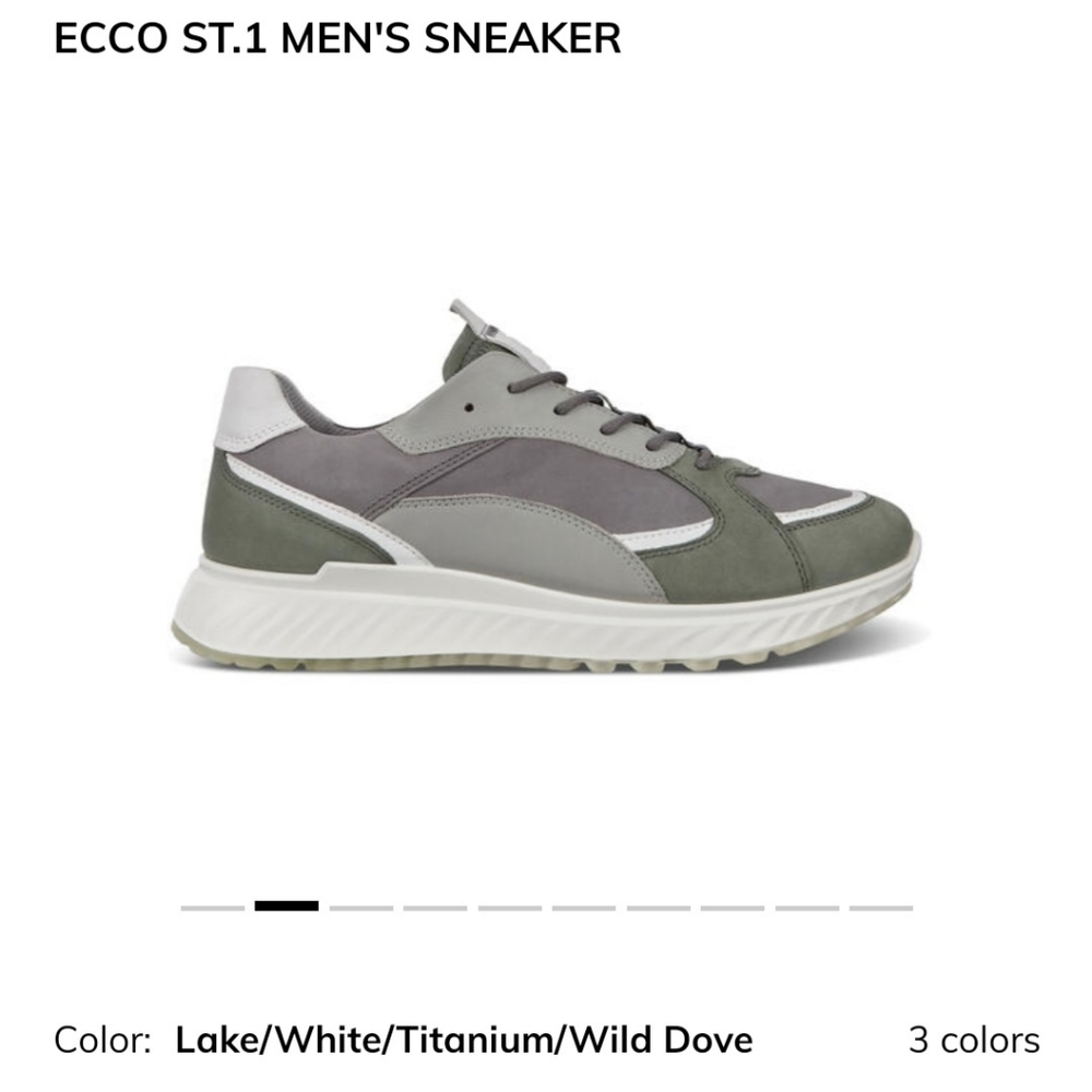 ECCO ST. 1 Sneaker w/ Shock Tech - Picture 13 of 14